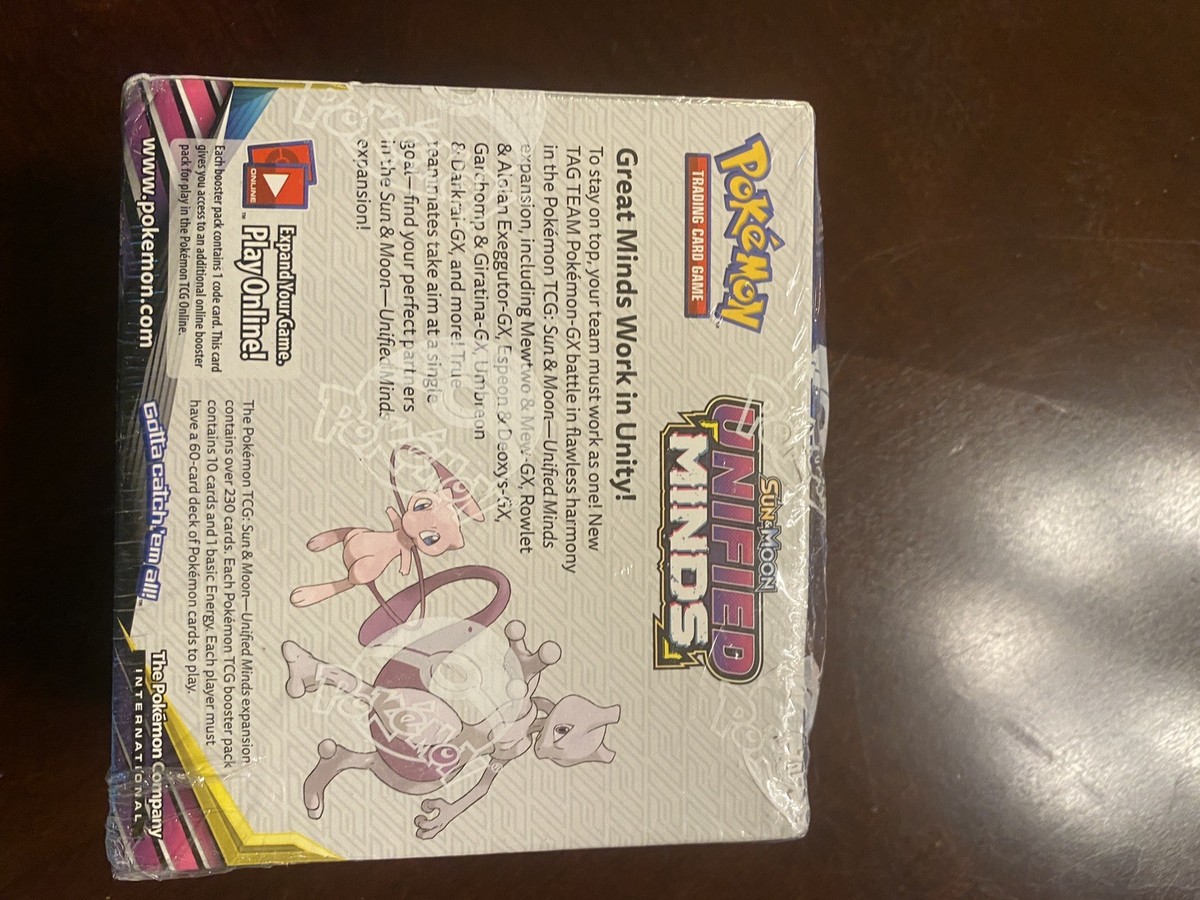 Pokémon PKU81568 Sun & Moon Unified Minds Booster Box for sale