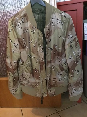 Alpha Bomber Jacke MA 1 Army Air Force US 6 Farben Desert dnc - Bild 1 von 4