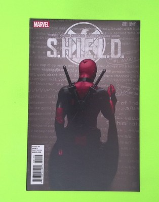 S.H.I.E.L.D. #1j Vol. 3 2015 Marvel Comics Variant High Grade W177-172