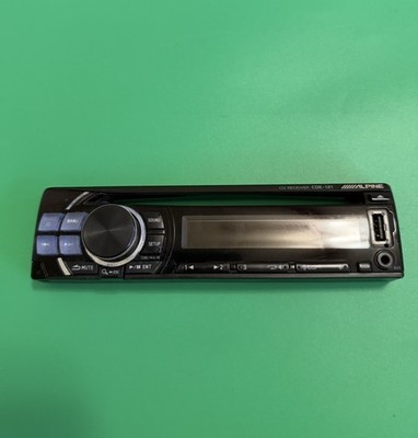 ALPINE CDE-121 CAR STEREO FACEPLATE ONLY  ALPINE CDE-121 FACEPLATE  ONLY OEM 
