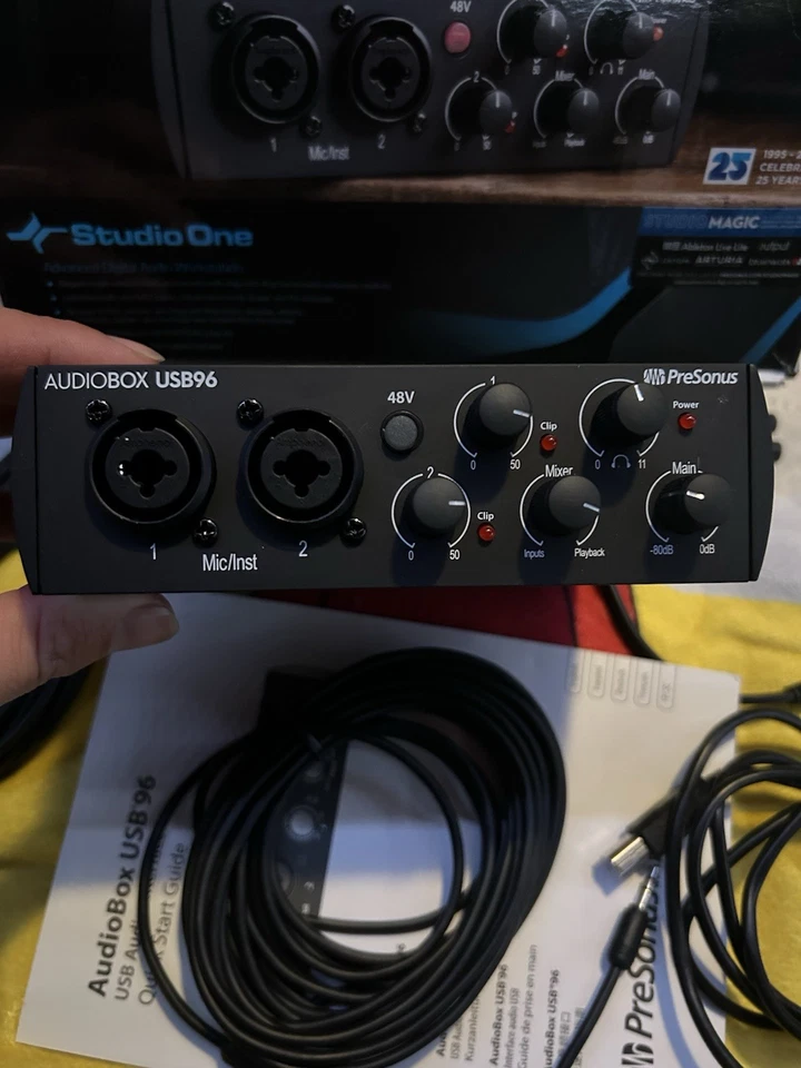 PreSonus AudioBox USB 96 USB Audio Interface - 25th Anniversary Edition - Image 3 of 4