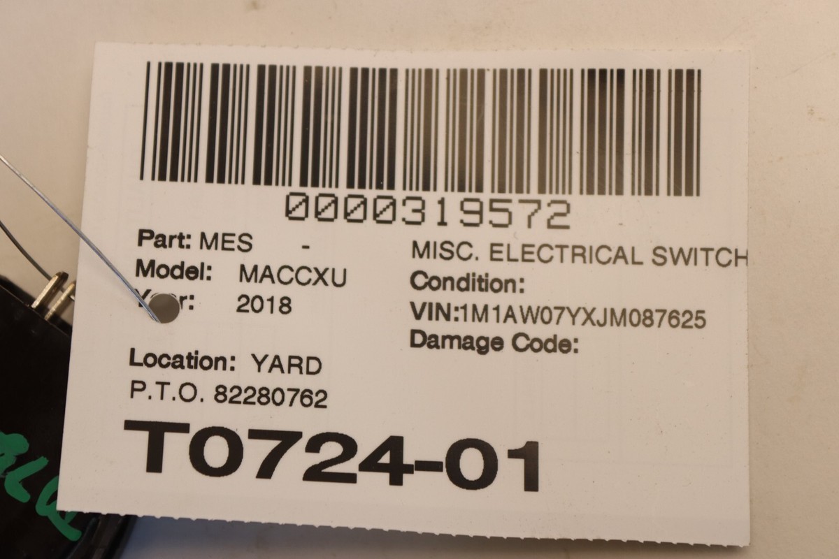 2008-2023 MACK CXU613 MP8 PTO SWITCH BUTTON 82719618 OEM | eBay