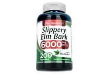 Fito Medic's Lab Slippery elm bark 200 ct 6000 mg Ultra High Absorption Capsules
