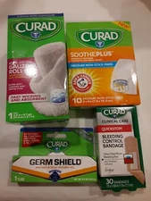 Curad Bandage Lot - 4 Pieces
