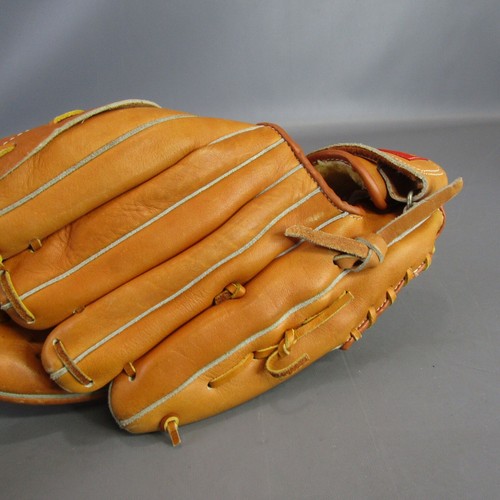Guanto da baseball modello professionale Maxpro 12" Mitt modello FG-PRO pelle bovina grana superiore - Foto 4 di 8