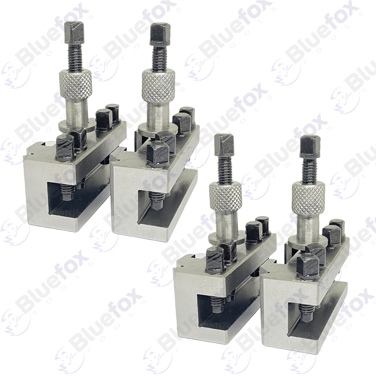 Supporto Portautensili T51 Per Torni Boxford - Gambo Quadrato 16 Mm, Altezza 125-150 Mm