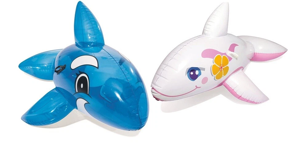 BESTAWAY Luftmatratze Wasserspaß Badespaß Schwimmring Badetier Delphin Wassertier Wal JO