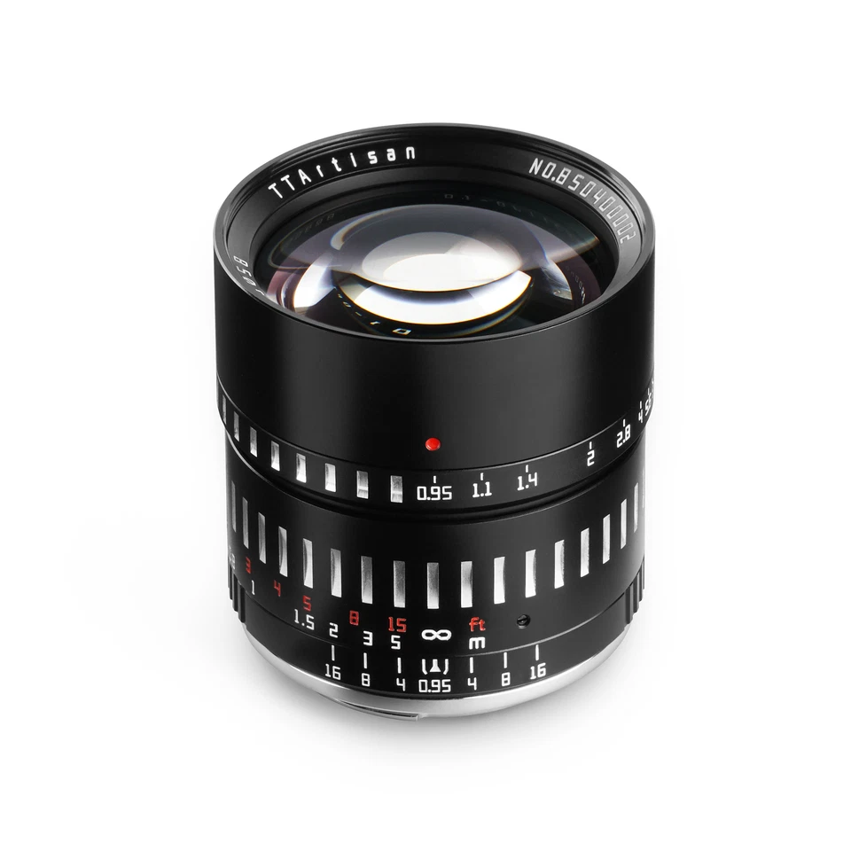 Lente TTArtisans 50 mm F0,95 APS-C para cámara Canon EOS M1 M2 M3 M5 M6 M50 Foto 2 de 4