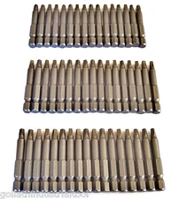 100 GOLIATH INDUSTRIAL 2" SQUARE SCREW BITS #2 ROBERTSON SB2S2 DRIVER 
