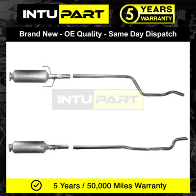 Fits Vauxhall Meriva Opel Inutpart Premium Diesel Particulate Filter DPF Euro 4