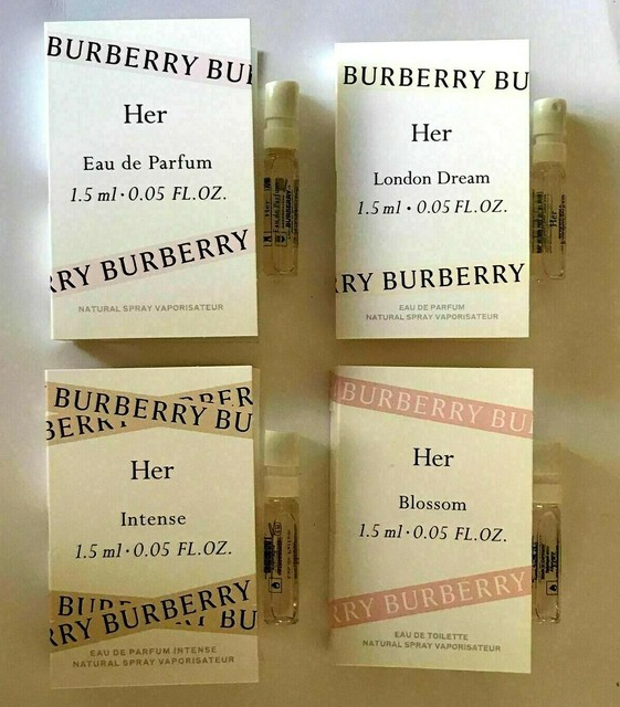 burberry her intense sample