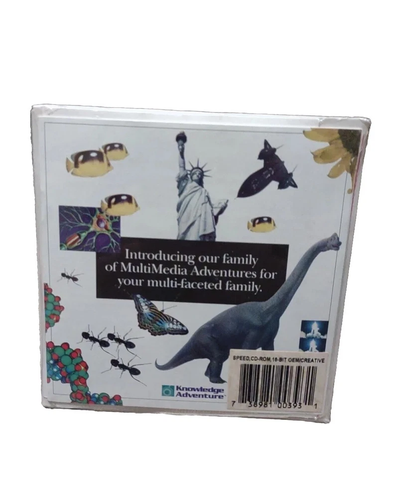 Speed Originally Filmed In IMAX MS DOS Mainframe Collection ~ RARE NEW SEALED - Image 2 of 2