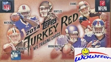 2014 Topps Turkey Red Football HOBBY Box-RC AUTOGRAPH! Garoppolo,Carr RC Year!