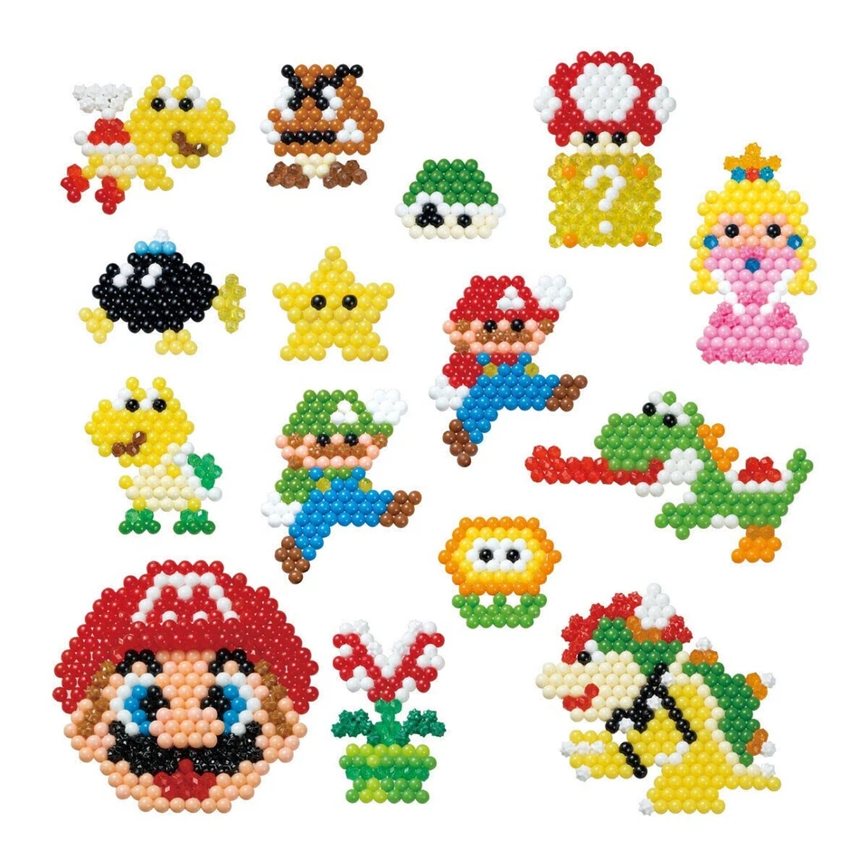 Aquabeads 31774 Kreativ Würfel Super Mario Bastelperlen Epoch Bügelperle Neu OVP - Bild 4 von 4