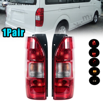 Pair For Jinbei Haise H2 H2L Tail Light Lamp Reverse Brake Light With Bulb
