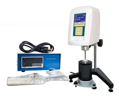 High Temperature Rotary Viscometer Viscosity Meter with 50 3,300,000cP 15 -250 