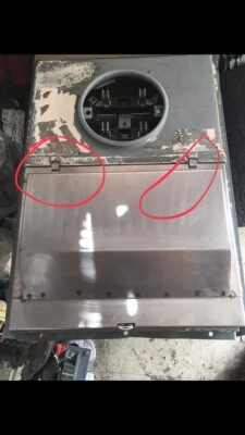 ZINSCO HINGES FOR FRONT DOOR COVER NEW LOT OF 2