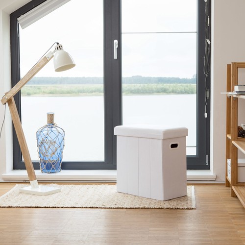 10021197 Tabouret de rangement pliable HxlxP 495 x 46 x 255 cm avec rangement... - Picture 3 of 7