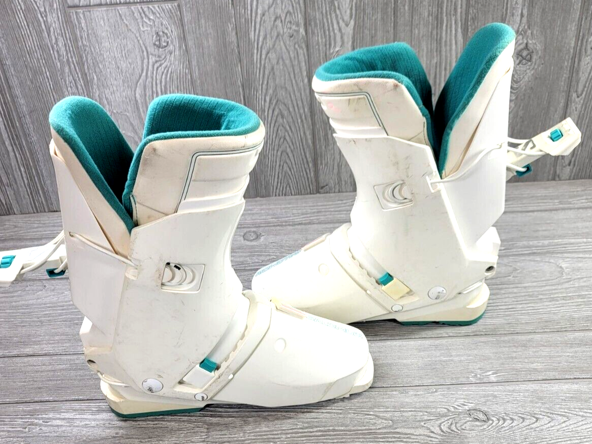 ぴこSALOMON スキー靴 24.0 ホワイト➕中古ブーツケース 楽天