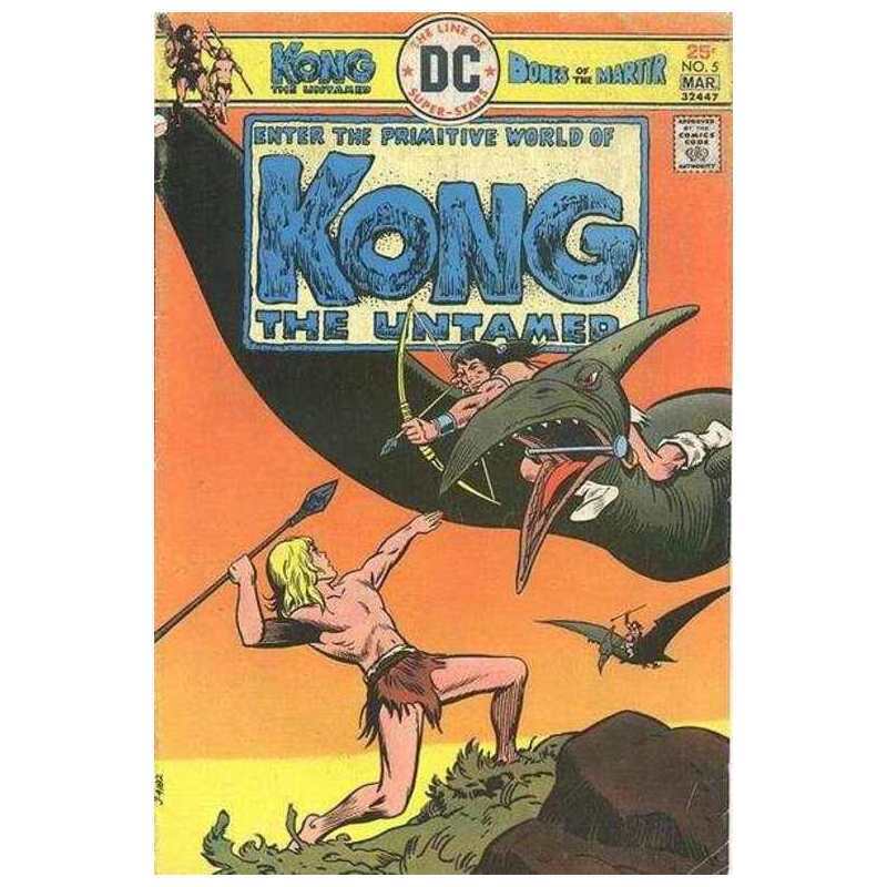 Kong the Untamed #5 in Very Fine + condition. DC comics [e}