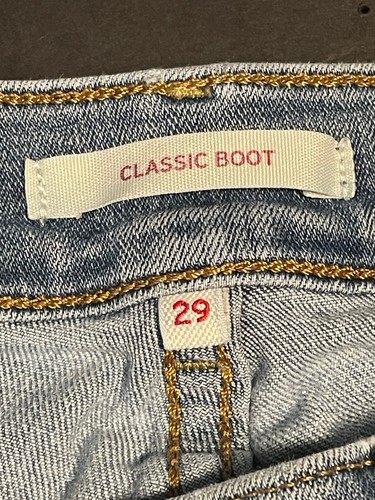Levi's Vaqueros Mujer 8 Clásico Bota 28 x 29 Azul - Imagen 5 de 13