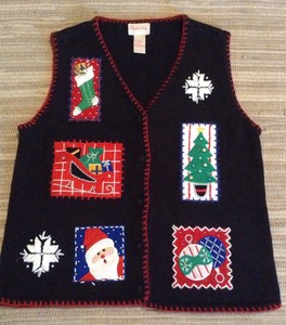 tacky christmas vest