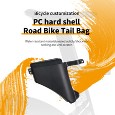 Rrskit Cortavientos Bicicleta de Carretera Bolsa de Cola Bicicleta Organizador Carcasa Dura Lágrima