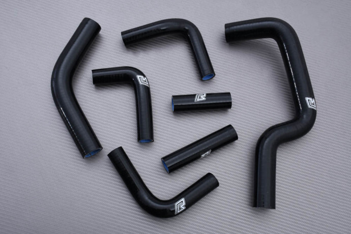 Kit tuyaux radiateur eau noir silicone Ducati Monster S4RS 998 millénaire 2005 2006 2007 2008