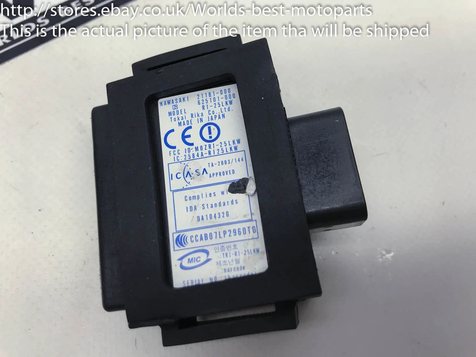 Amplificador Antena Inmovilizador Inmovilizador Kawasaki Z750R Z750 R (1) 11' Foto 3 de 3