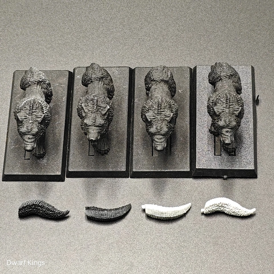 Warhammer Goblin Wolf Riders Vintage Metal 4th Edition 1992 - Image 3 of 4