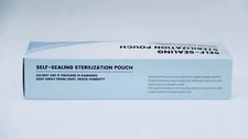 Self Sealing Sterilization Pouches - White 3.5" x 10"
