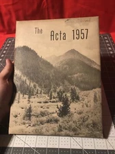 Vintage 1957 Exeter Union High School California Yearbook Very Rare Item!!!