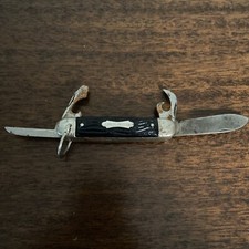 Vintage Colonial Forest Master Camping Multi Tool Pocket Knife Made in USA