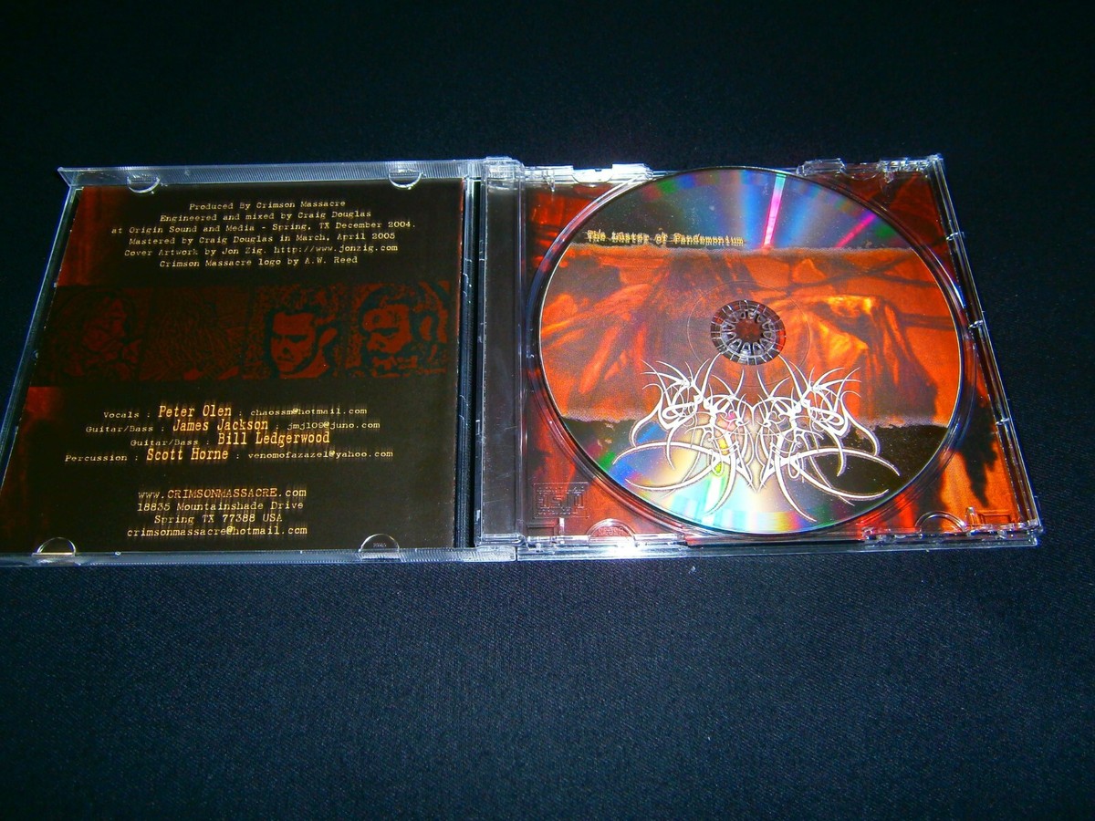 CRIMSON MASSACRE - The Luster of Pandemonium. CD | eBay