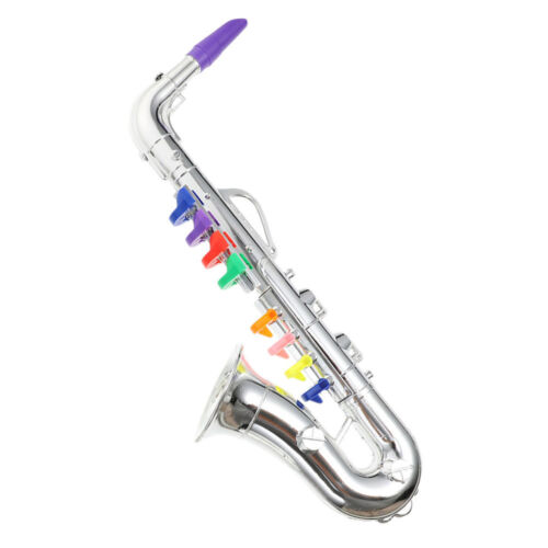  Abs Children's Simulated Musical Instrument Toddler Kids Toys Saxophone - Afbeelding 1 van 12
