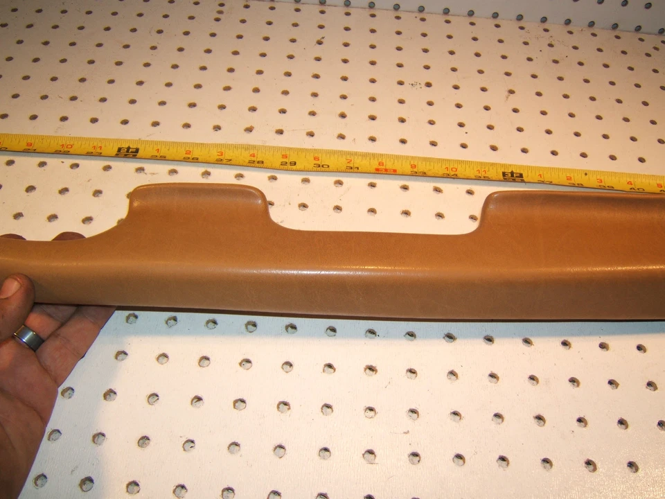 Mercedes 82-88 C126 SEC RIGHT Pass PALOMINO door Panel OEM 1 Armrest / Handle,T1 - Image 3 of 4