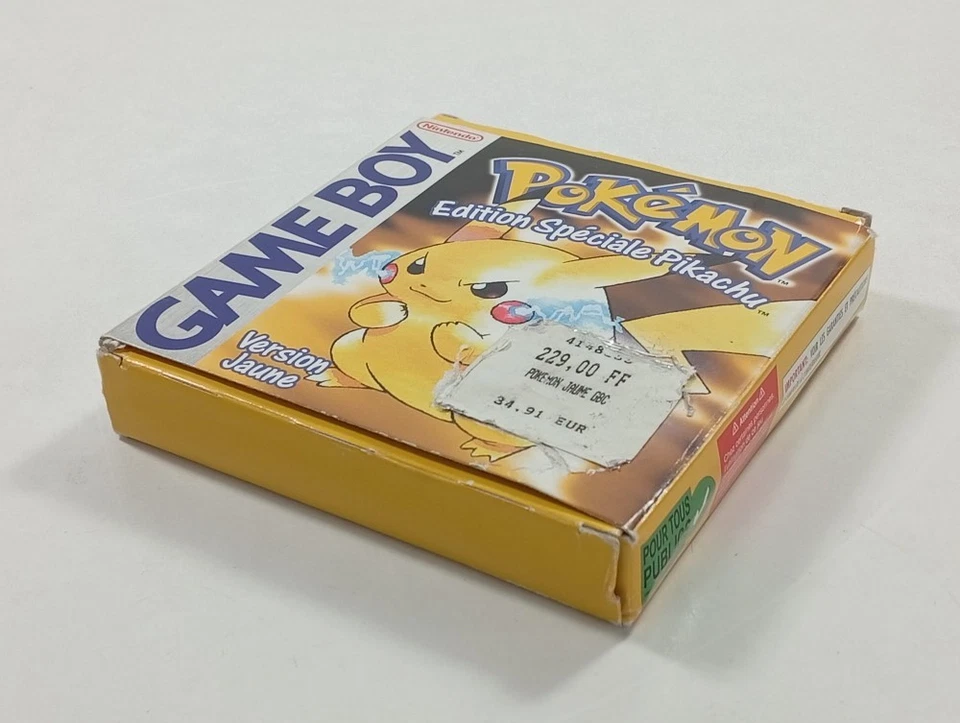POKEMON VERSION JAUNE NINTENDO GAMEBOY (GB) NFRA (SANS NOTICE - WITHOUT MANUAL) - Photo 4/4