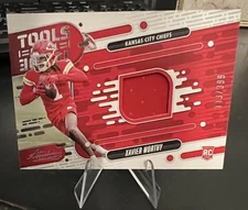 2024 Panini Absolute - Tools of the Trade Xavier Worthy #TOT-XWY /399 (MEM, RC)