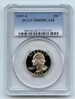 1997-S Washington Quarter Proof — photo from another recent sale