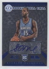2013-14 Totally Certified Blue 4/15 Shabazz Muhammad #10 Auto 0q0