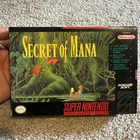 New ListingSecret of Mana CIB (SNES, 1993) W/ Manual