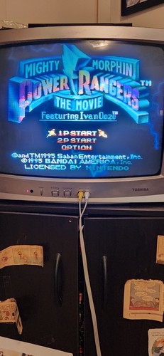 Mighty Morphin Power Rangers The Movie SNES Nur Spiel! Getestet und funktionsfähig! - Bild 5 von 8