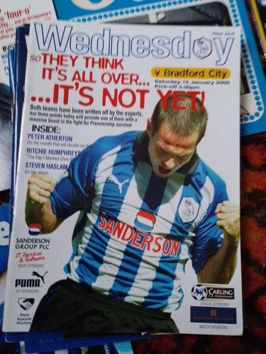 31 Sheffield Wednesday Programmes Mixed Seasons Can Split - Picture 5 of 24