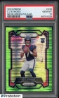 2023 Panini Neon Green Pulsar Prizm #339 CJ Stroud Texans RC Rookie PSA 10