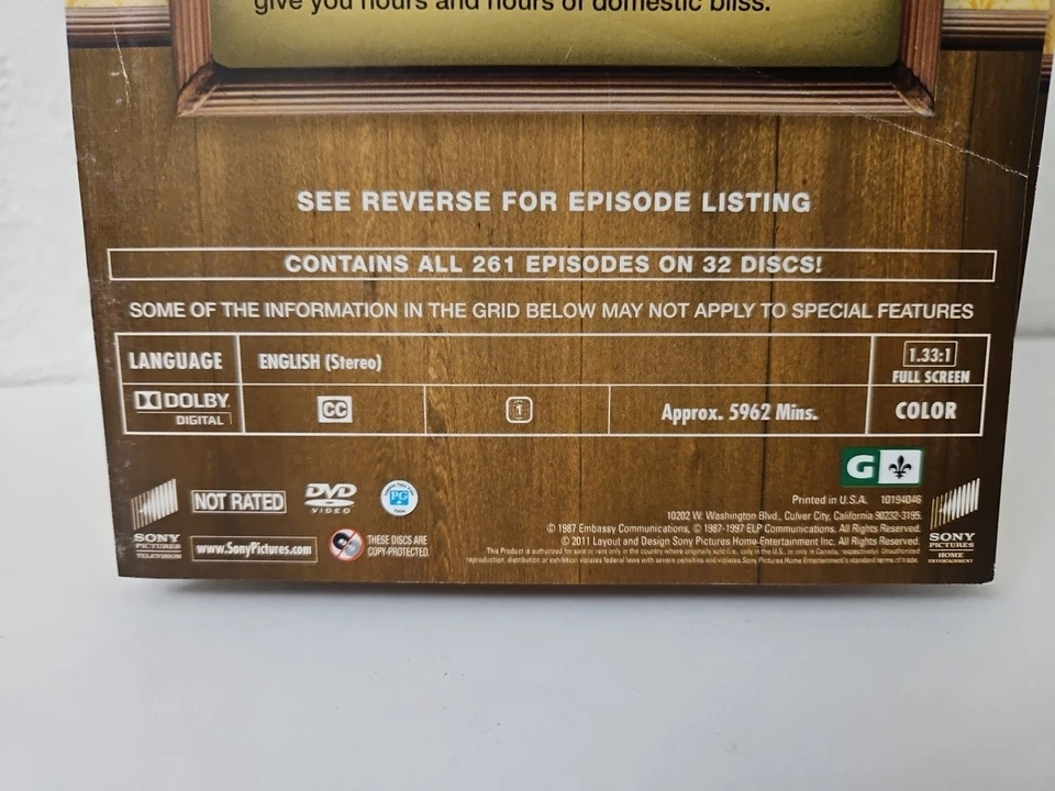 Married With Children: Complete Series DVD Box Set, 261 Episodes, Seasons 1-11 - Image 3 of 4