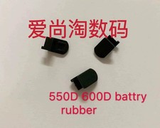 For Canon 5D2 5D3 6D 600D 550D 60D 5D4 Battery Cover Leather Plug Rubber Plug