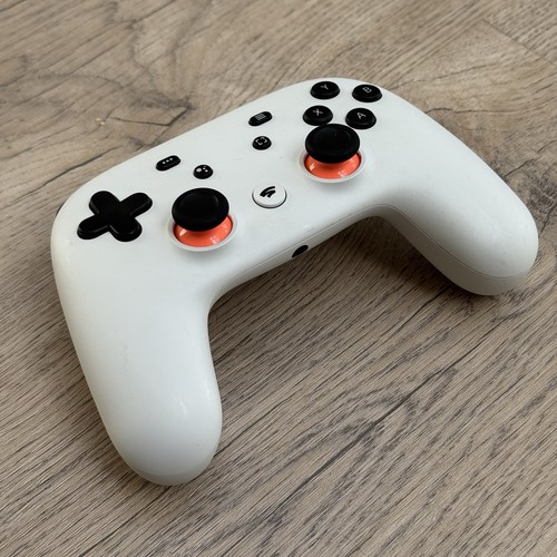Google Stadia Controller - Clearly White - Updated to Bluetooth - Used - Good - Picture 2 of 8