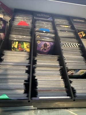 Disney Lorcana TCG Bulk Lot 250 Cold Foils Random Lot
