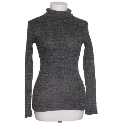 Vanilia, Rollkragenpullover, Größe: 36, Grau, Rippenstrick, Damen #ty8