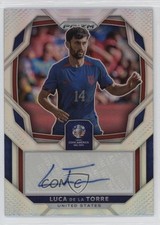2024 Panini Prizm CONMEBOL Copa America Silver 58/99 Luca de la Torre Auto pe8